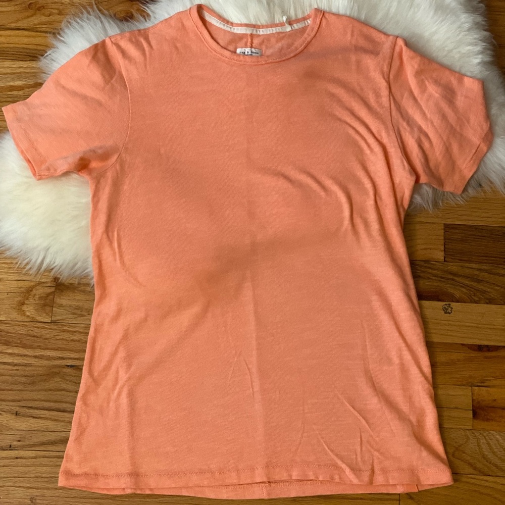 RAG & BONE Peach T Shirt NWOT